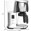 image:imageBreville BDC400BSS Precision Brewer Drip Coffee Maker Brushed Stainless Steel Glass Carafe