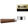 image:imageBreville BEA204WLW Naked Portafilter Espresso Machine Accessory 54mm Walnut58 mm