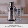 image:imageBreville BJE830BSS Juice Fountain Cold XL 70 fl oz Brushed Stainless SteelOlive Tapenade