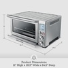 image:imageBreville BOV845BSS Smart Oven Pro Countertop Oven Brushed Stainless SteelBlack Sesame