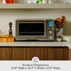 image:imageBreville BOV950BSS Joule Smart Oven Air Fryer Pro Countertop Oven Brushed Stainless SteelBlack Stainless Steel