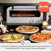 image:imageBreville BPZ820BSS Smart Oven Pizzaiolo Countertop Pizza Maker Brushed Stainless SteelBlack Truffle