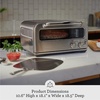 image:imageBreville BPZ820BSS Smart Oven Pizzaiolo Countertop Pizza Maker Brushed Stainless SteelBrushed Stainless Steel
