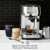image:imageBreville Bambino Plus Espresso Machine BES500BSS Brushed Stainless SteelBlack Stainless Steel