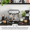 image:imageBreville Dual Boiler Espresso Machine BES920XL Brushed Stainless SteelBlack Sesame