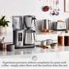 image:imageBreville Luxe Drip Coffee Machine BDC415BSS Brushed Stainless Steel Glass CarafeBrushed Stainless Steel