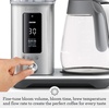 image:imageBreville Luxe Drip Coffee Machine BDC415BSS Brushed Stainless Steel Glass CarafeBrushed Stainless Steel