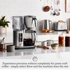 image:imageBreville Luxe Drip Coffee Machine BDC415BSS Brushed Stainless Steel Glass CarafeDamson Blue