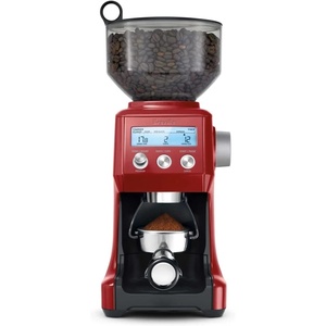 image:imageBreville BCG820BSS Smart Grinder Pro for Coffee and Espresso Brushed Stainless SteelCranberry Red