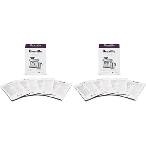 image:imageBreville BES007 Espresso Machine Descaler for Breville Models 4 pack088 Ounce Pack of 8