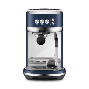 image:imageBreville Bambino Plus Espresso Machine BES500BSS Brushed Stainless SteelDamson Blue