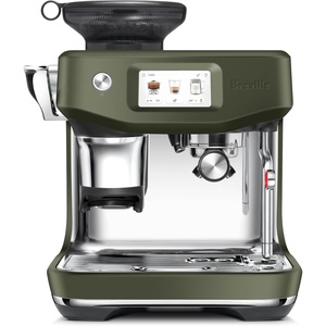 image:imageBreville Barista Touch Impress Espresso Machine BES881BSS Brushed Stainless SteelOlive Tapenade